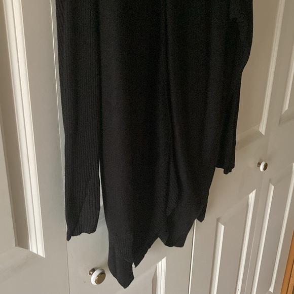 Stitchdrop hooded pullover sweater women’s medium black oversized new - Picture 3 of 15